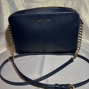 Michael Kors Navy Crossbody